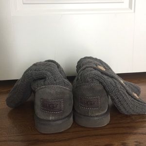 Cable knit Ugg boots
